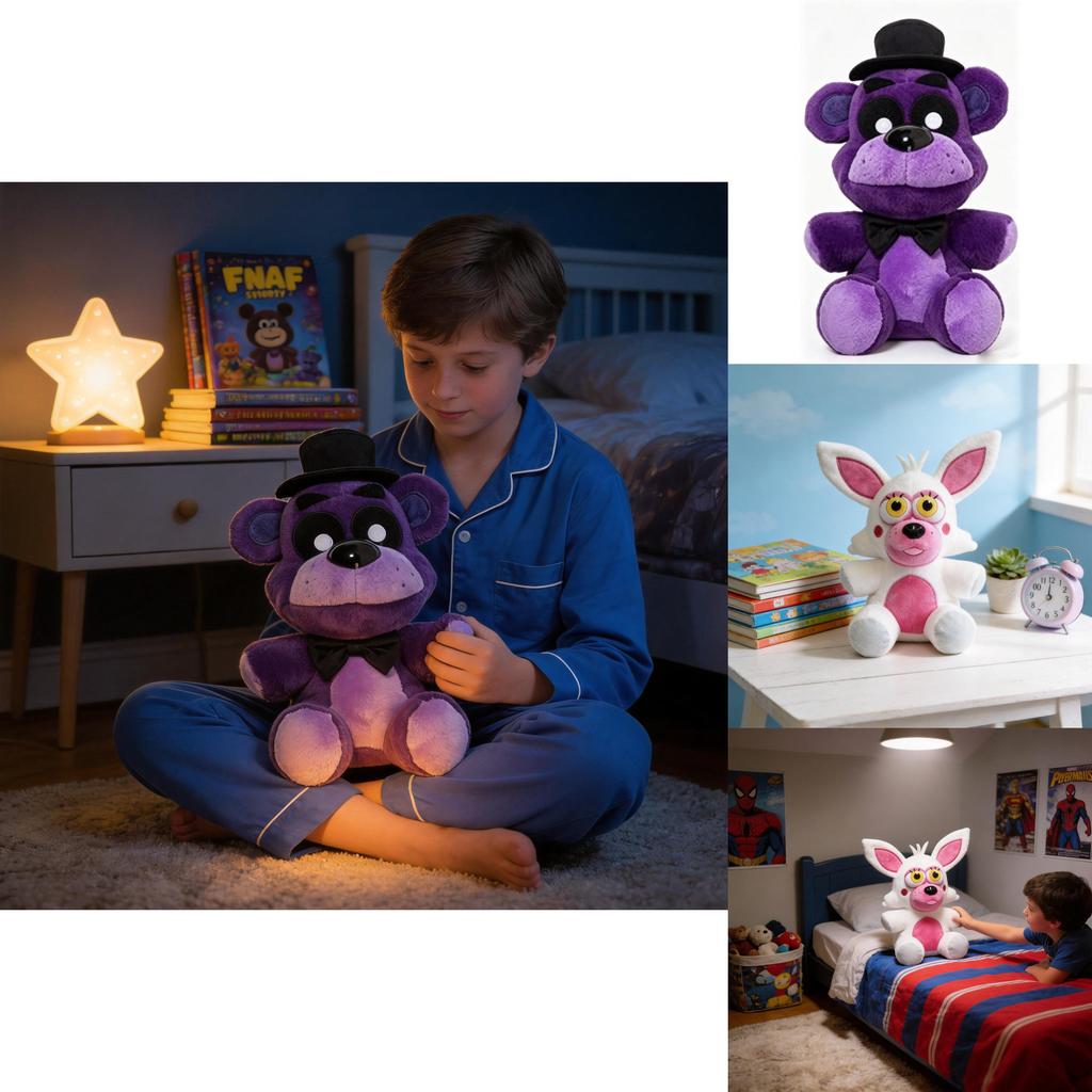 Five Nights At Freddys Plush Toy Stuffed Animal With Soft Fill For Birthday Gift Or Fan Collectible