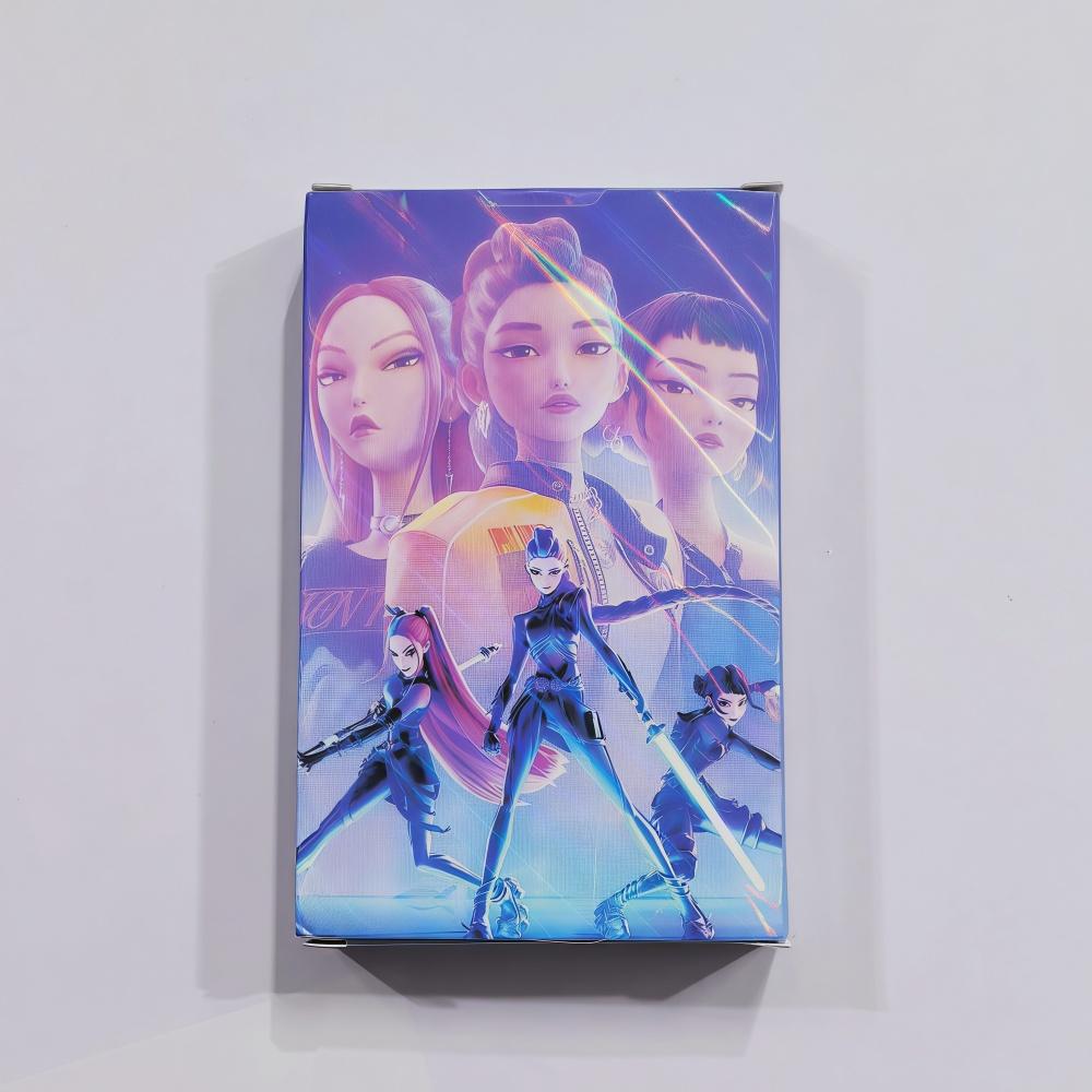 2026 Hot Laser Cards Girl Group Cartoon Series Accessories LOMO Small Cards Unisex Children's Holiday Gifts