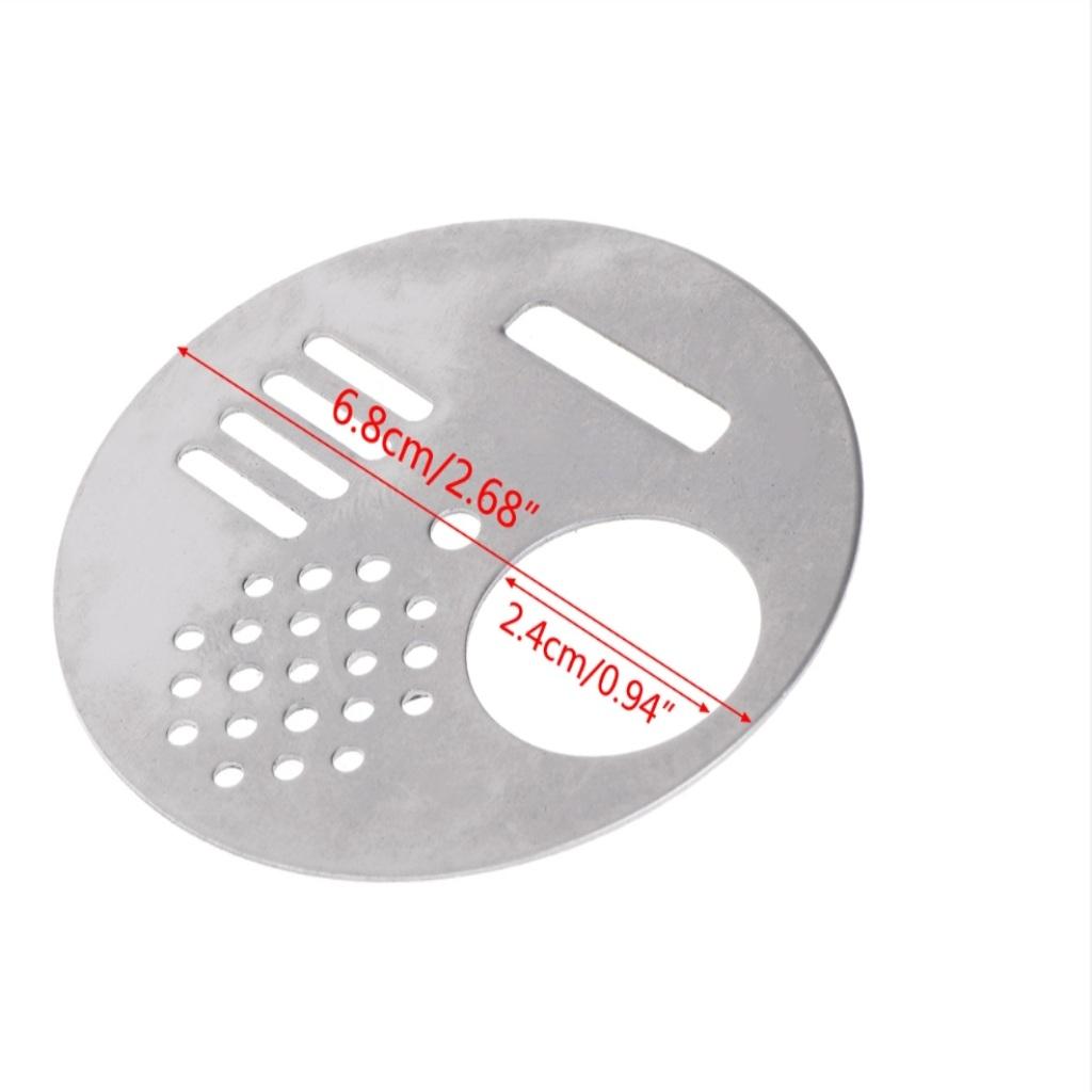 Bee Hive Door Vent Stainless Steel Entry Gate Beekeeping Equipment Rotating Disc for Nucleus Mini Hive Box