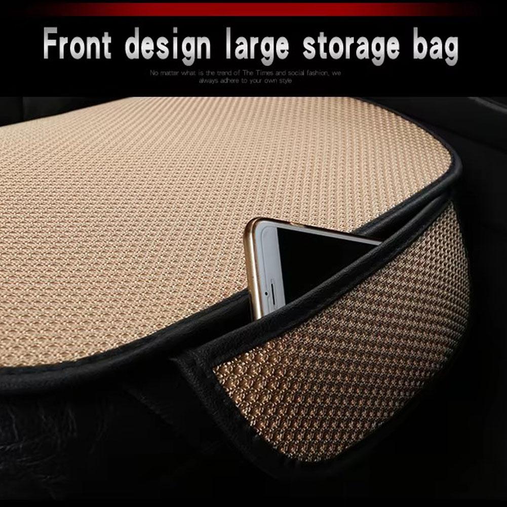 Universal Car Seat Covers Four Season Car Accessories Cars Cool Fit Silk Breathable Most Ice Auto Seat Protector B6S8