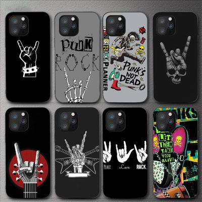 Husă pentru telefon Punk Rock pentru Iphone 11 12 Mini 13 14 Pro Xs Max X 8 7 6s Plus 5 Se Xr Shell
