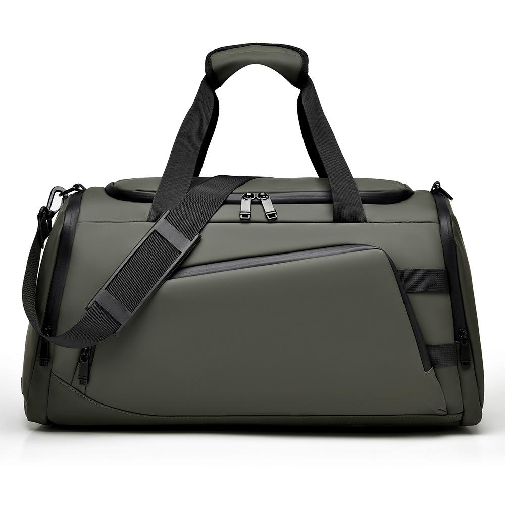 Travel Large Capacity Wet and Dry Sports Fitness Bag Slanted Handbag Backpack Travel Luggage Storage Bag