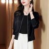 Satin Loose Short Jacket for Women In Spring and Summer New Sun Protection Clothes Baseball Jacket Cardigan Versatile Exterior