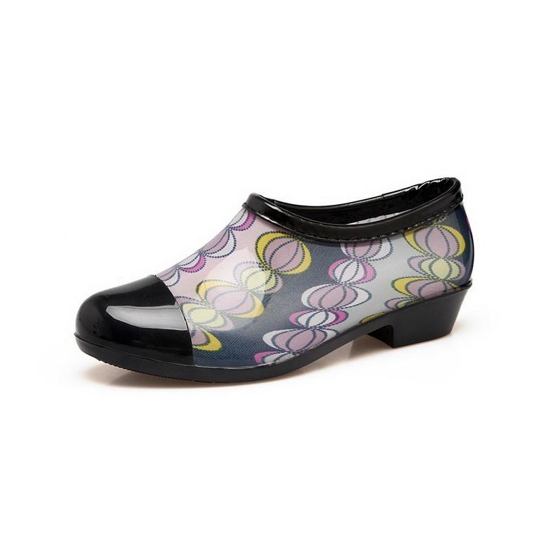 Fashion Naked Rainboots,Shallow out Water Boot,Antiskid Kitchen Working Shoes,Woman Unibody Galoshes,Rubber Shoe,Soft PVC,Dropshipping