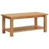 Day and Night - Day and Night Solid Oak Wood Coffee Table 90x45x40cm