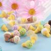 10pcs Dollhouse Miniature Cute Candy Ice Cream Resin Fake Food for DIY Jewelry Making Supplies Keychain Earring Necklace Crafts