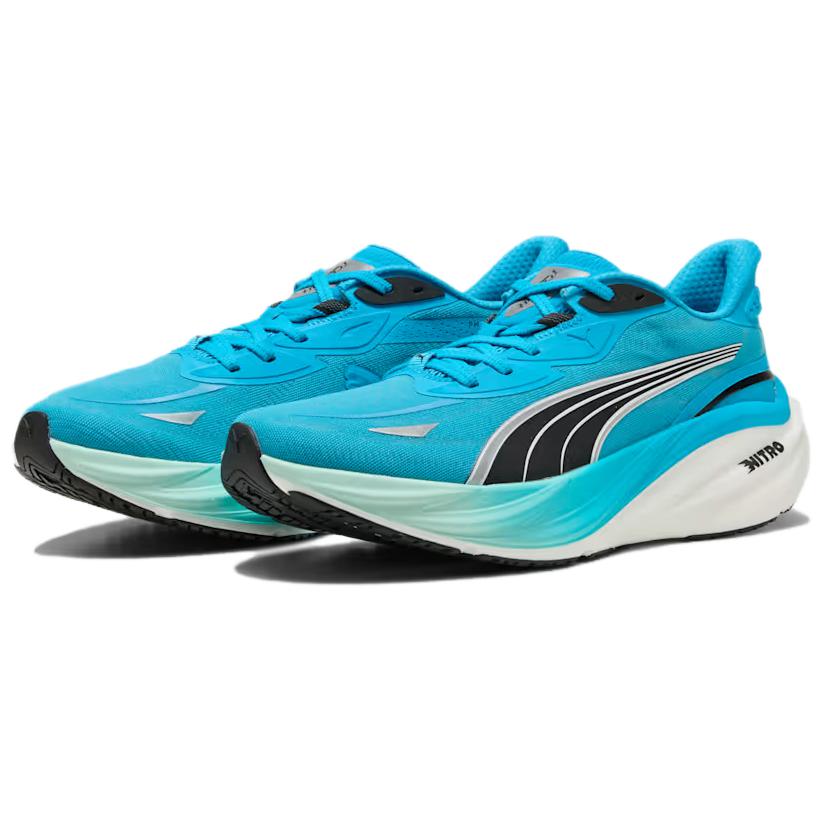 Puma Result Nitro Comfortable Versatile Durable Running Shoes Men sneaker Blue 31240802
