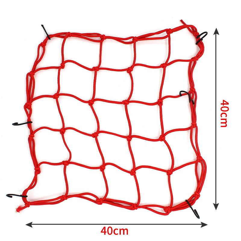 Motorcycle Helmet Net Mesh Web Cargo Luggage Net Elastic Bungee Cord Bike Moto Accessories Hold Down Fuel Tank String Bag