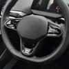 Car Steering Wheel Panel Cover Trim Sticker for VW ID4 ID3 ID6 Crozz 2021-2025 Jetta 2022-2026 Tiguan Caddy IV Polo 2020-2025