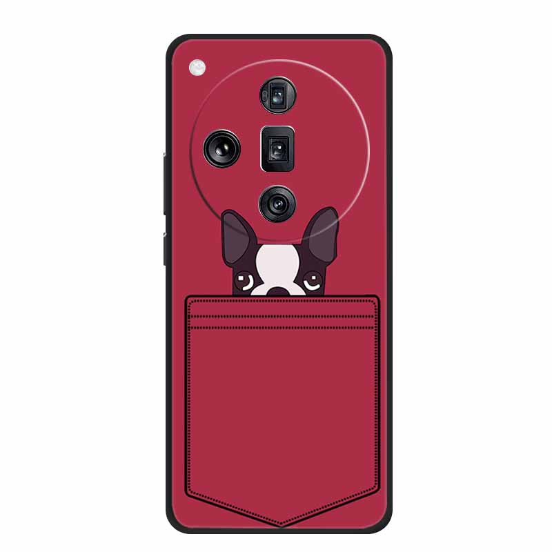 

3D Emboss Case For OPPO Find X7 Ultra Phone Case Relief Black Silicone Soft Back Cover Coque For OPPO Find X7 Ultra Cases Fundas Find X7 Ultra