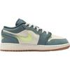 Air Jordan 1 Low SE GS Sea Glass Dětské tenisky Zelená Hasta Guma Středně hnědá IB7112-001