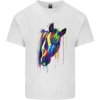 Watercolour Horse Mens Light Cotton T-Shirt