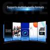 AI Facial Recognition Advertising Swing Barrier Gate Access Control System CN Plug (adapter Included)