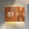Modern Wall Clock Decorative Led Digital Clock Large Temperature Clocks Office Interior Calendar Clocks Aesthetic Room Decor