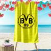Gelbes BVB 09 Logo Strandtuch Ein Muss für den Strandurlaub