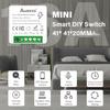 Tuya Mini Wifi Smart Switch Module Support 2 Way Control Smart Home DIY Switches Smart Life APP Alexa Google Home Voice Control