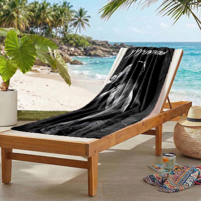 Xxxtentacion Fashion Beach Towel: Ideal for Summer Adventures Soft, absorbent and quick drying suitable for swimming and bathing