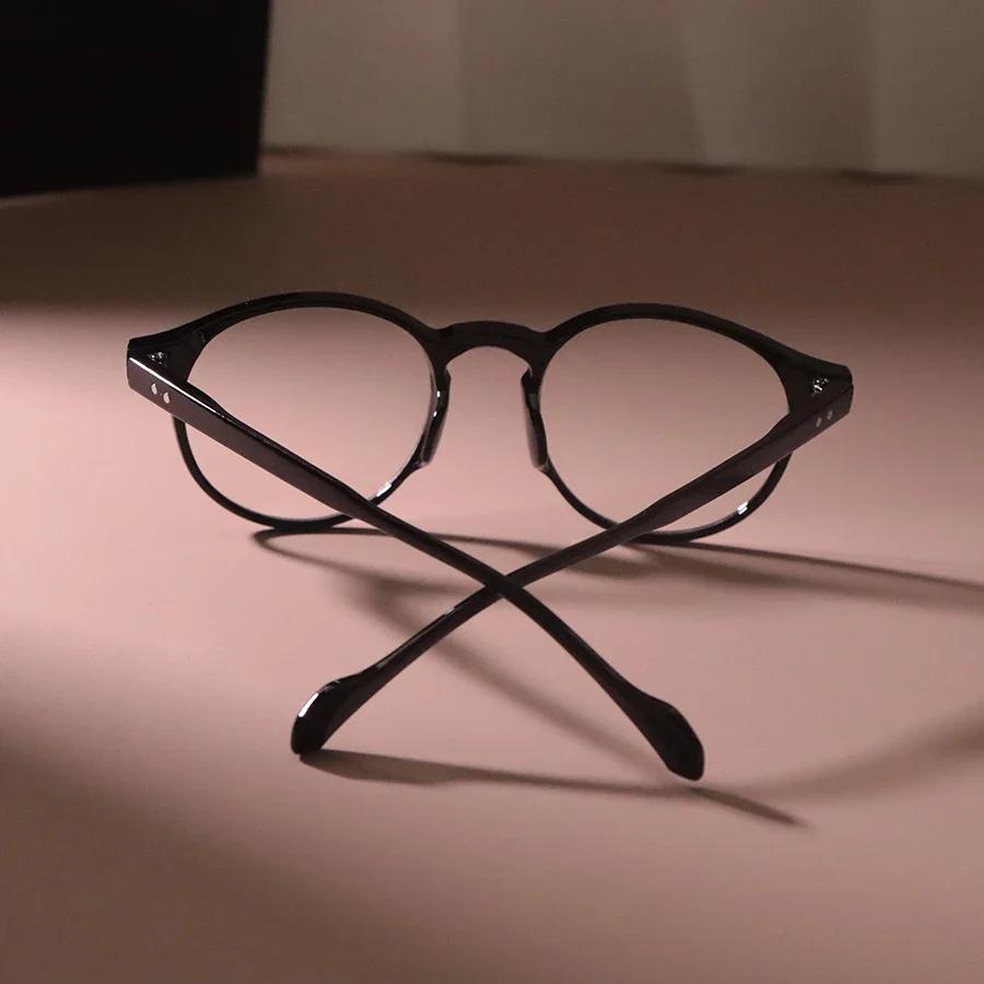 Vintage Round Glasses Women Men Brand Circular Retro Eyeglasses Frame Male Clear Lens Unisex Outdoor Transparent Lens