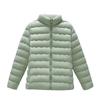 Mom's Winter New Women's Large-size Thin Padded Jacket Versatile Padded Jacket Simple Warm Stand-up Collar Padded Jacket Trendy