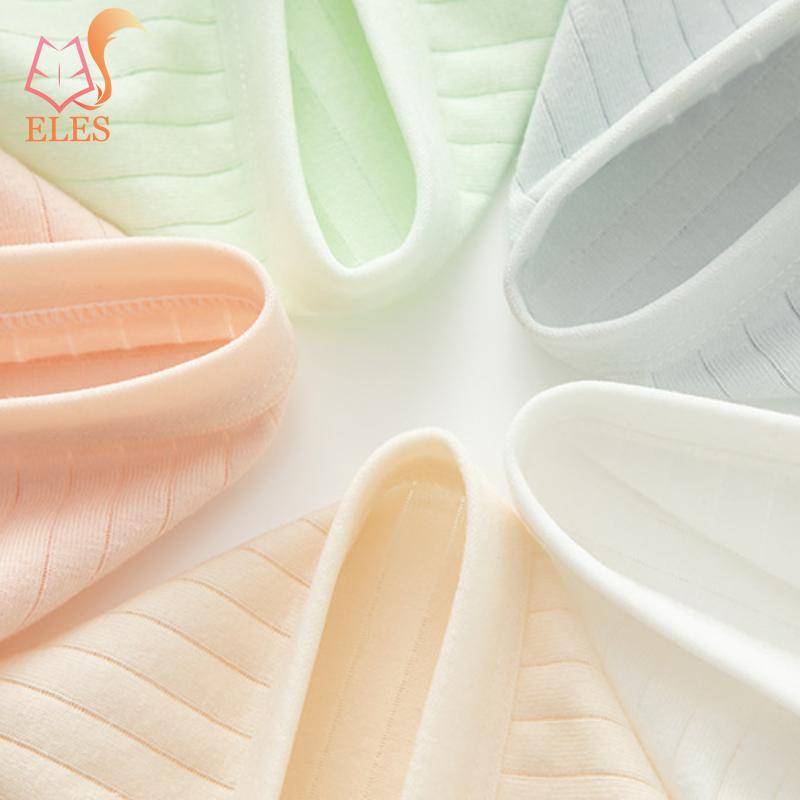 Dámské spodní prádlo Bavlna Krásné kalhotky se středním pasem Mladá dívka Antibakteriální kalhotky Jednobarevné Dospívající intimní prádlo