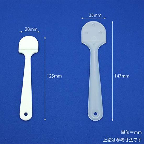 Meiwa Parts Tottekun Fächer 10 Stück pro Packung Griffe, (Klein, Klar)