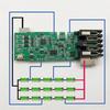 Battery Interface Circuit Board Assembly with Balance Board Design for 18V 18650 Battery Pack Maintenance and Replacement