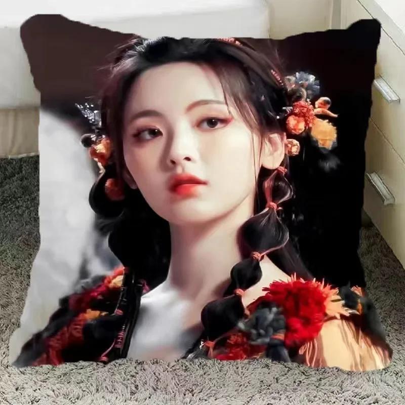 Ding Yuxi Yang Chnagyue Poster Double-sided Print Pillowcase TV Love You Seven Times Drama Stills Home Car Decor Cushion Cover
