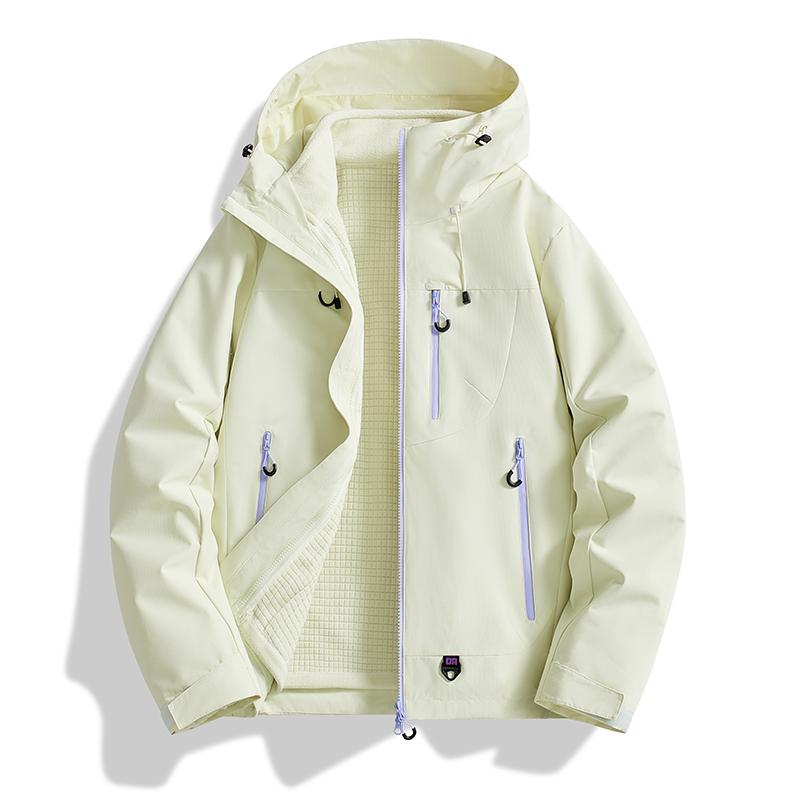Outdoor Three-In-One Two-Piece Jacket Windproof Waterproof Couple Hiking Suit Outdoor Men and Women's Suit