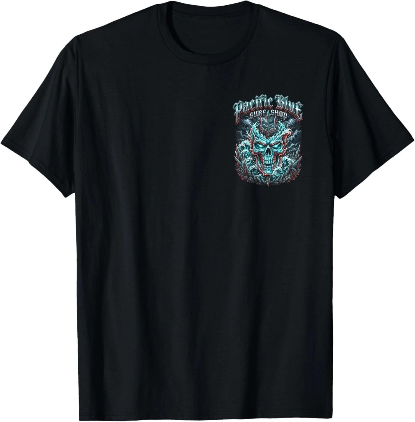 

Skull Wave Trident ( Front & Back ) T-Shirt M