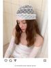 Beanie: Fishnet Lace Skullcap - Summer Thin Style for Millennial Hot Girl Subculture