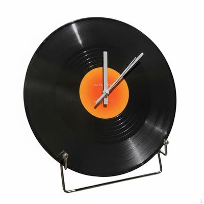 LP Record Table Clock Vintage Design Vinyl Ideal Birthday Gift Home Decoration for