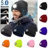 Wireless Bluetooth Music Hat Led Lights Knitted Beanie Hat Usb Rechargeable