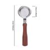 58mm Coffee Bottomless Portafilter Stainless Steel Wooden Handle Portable Coffee Portafilter for Coffee Machine