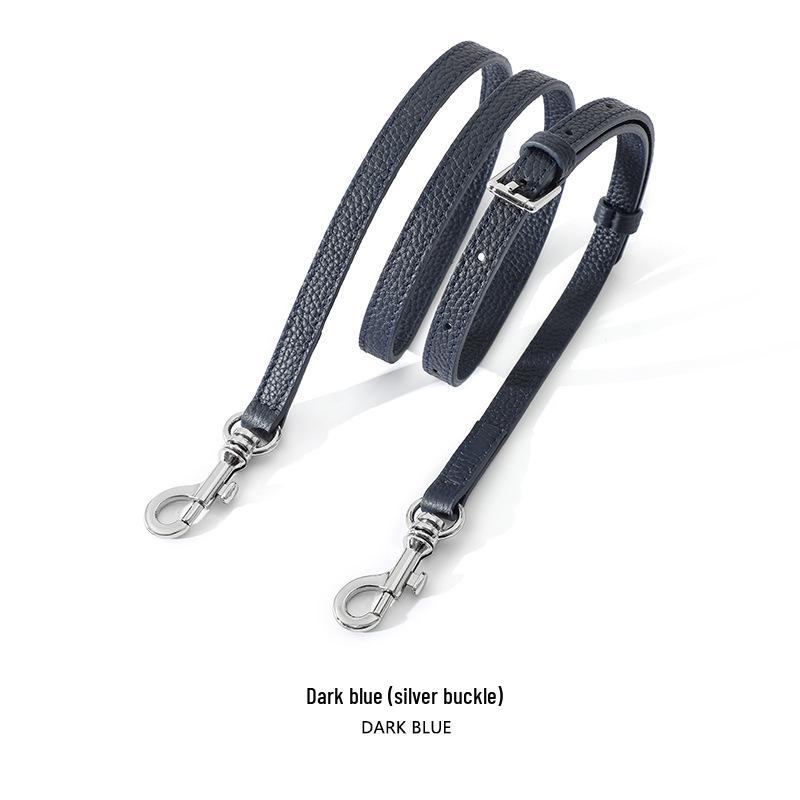 Mahuangshi Echtes Leder Litschi-Muster Taschenriemen A-74 - Dünner, langer Schulterriemen aus Rindsleder für Umhängetaschen, Einzelkauf.