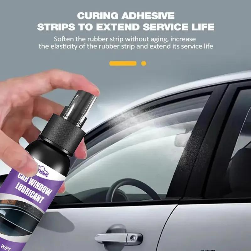 Fenster Silikon Schmiermittel Silikon Gummi Streifen Schmier Spray 100ml Tragbar Auto Gummi Weichmacher Schmiermittel Zum Schützen