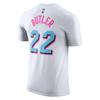 Nike Men's NBA Miami Heat Essential Jimmy Butler 22 T-Shirt White IB5348-100