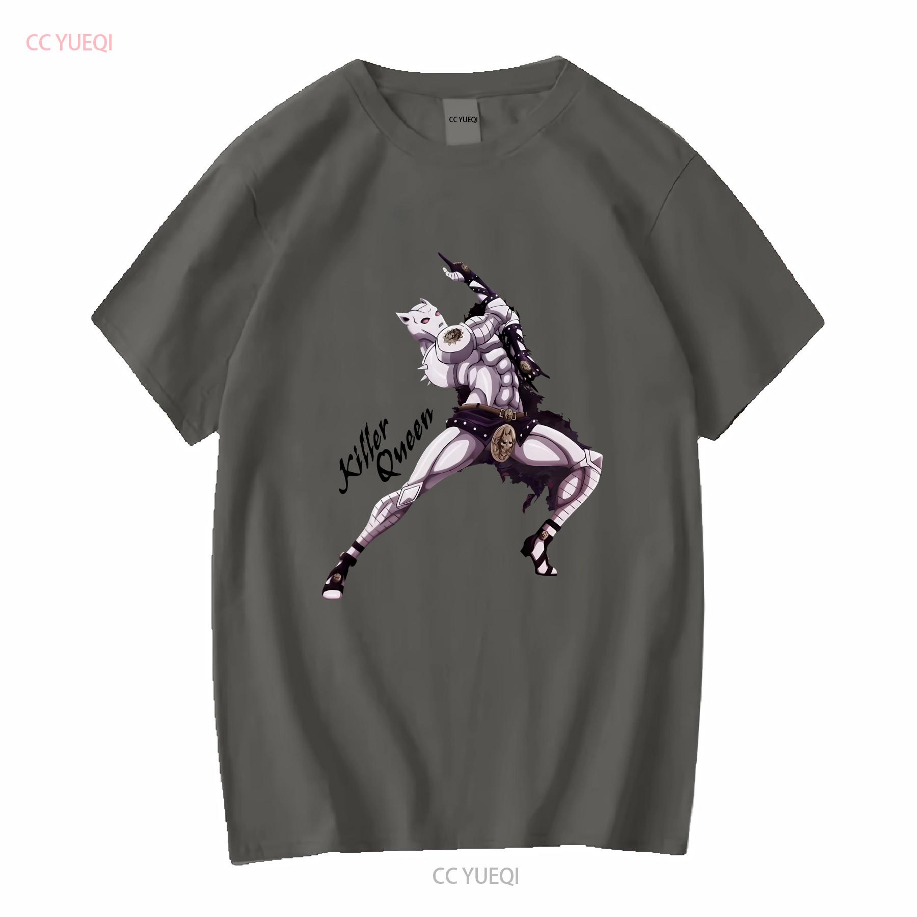 

Avail JoJo JoJo s Bizarre Adventure Yoshikage Kira Killer Queen T shirt long or short sleeves vintage Washed Slightly Soft 4XL