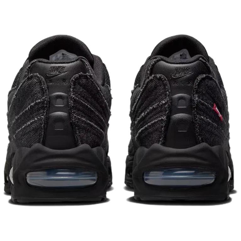 Nike Air Max 95 OG Black Anthracite Unisex Sneakers Gym-Red HM4743-001