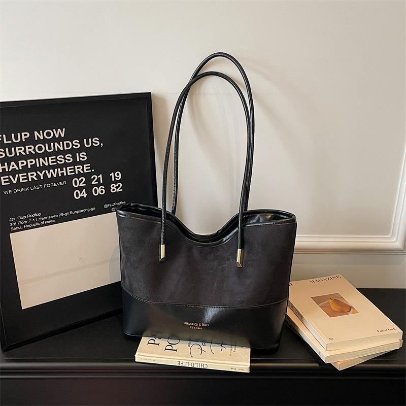 Fashionable Retro Large Capacity Casual Handbag, Shoulder Bag with Shoulder Strap, Crossbody Tote Bag for Commuting.