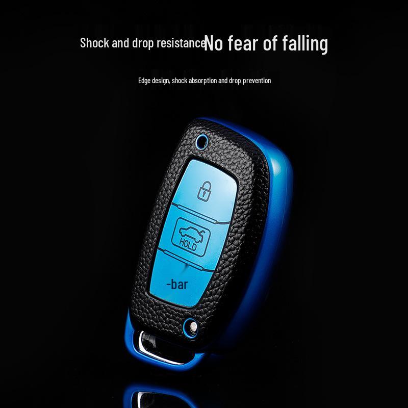 Beijing Hyundai Key Bag for Mingtu, Ix35, Ix26, Langdong, Lingdong, Sonata 9, Reina, Tusheng - Shell Buckle