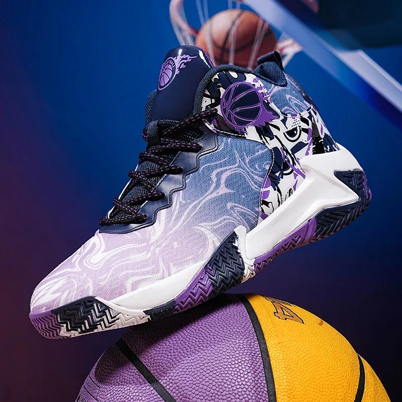 Nové Pánské Basketbalové Boty Prodyšné Sportovní Boty Tréninkové Atletické Basketbalové Tenisky Pánské Zapatos De Mujer Tendencia Velikost 48
