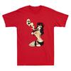 Horror Art - Sexy Goth Girl Burlesque Psychobilly Punk Art Vintage Men's T-Shirt Unisex T-Shirt