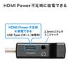 Sanwa Supply Conversion Adapter Audio HDMI-VGA (with Output) AD-HD33VGA