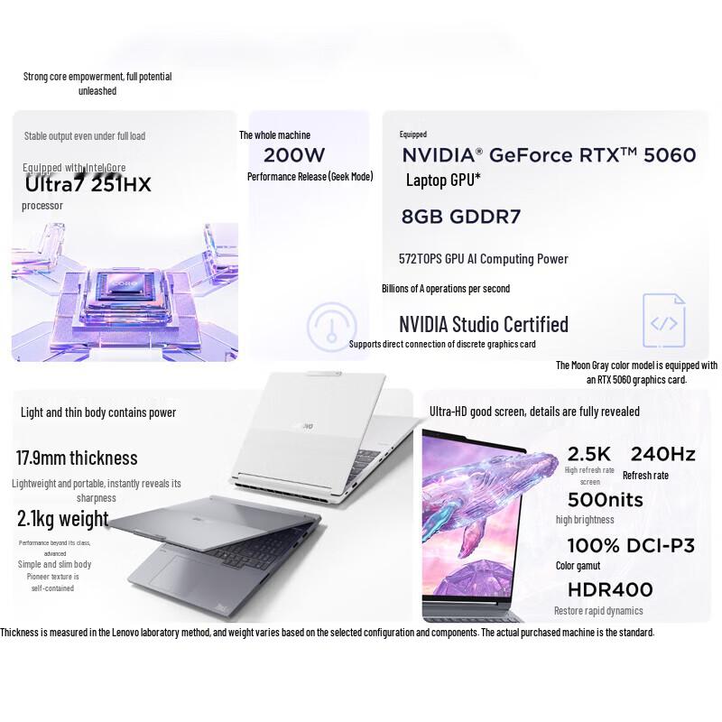 ThinkBook 16p AI Gaming Laptop (CN Version)