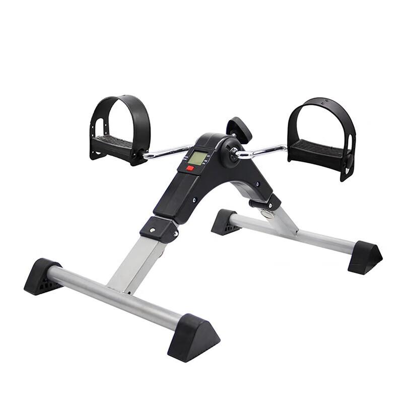 WEZHO Mini Folding Pedal Exerciser with Digital Counter