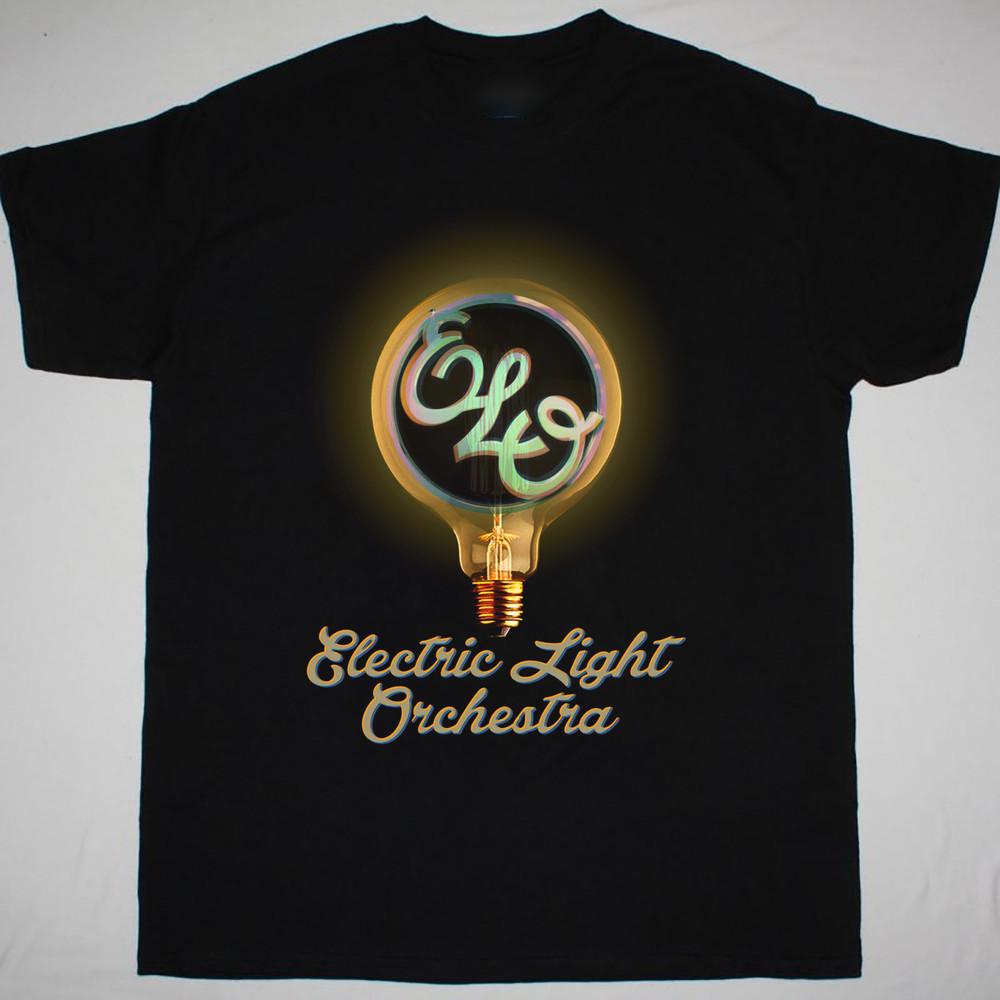 Electric Light Orchestra T-Shirt Short Sleeve Cotton Black Men S to 5XL Unisex T-Shirt XXL