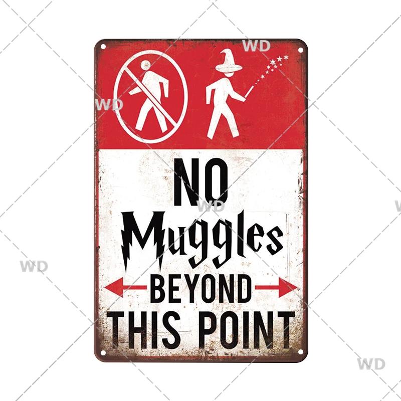 Retro Vintage Beware Of Dog Warning Vintage Tin Signs Caution Metal Plate Metal Poster Plaque For Club Home Pub Bar Wall Decor