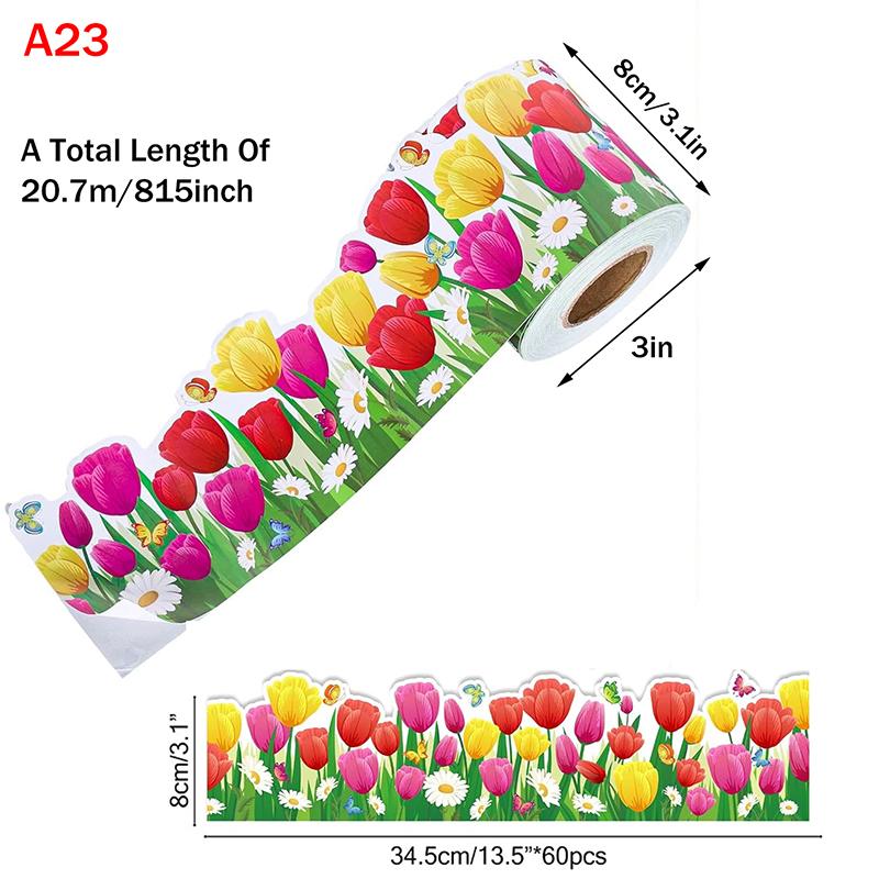 32 Colors 18M Self Adhesive Border Classroom Decors Border Trim Sticker Colorful Dot Trim Border Bulletin Board Border Trim