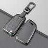 Metal Genuine Leather Auto Key Fob Cover Case Fit For Vw Volkswagen Golf 7 Mk7 Tiguan Mk2 Fit For Seat Ateca Leon Fr 2 Ibiza Skoda Octavia Kodiaq
