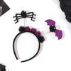 2Pcs Spiders Tutus Skirt with Spiders Headbands Set Halloween Spiders Costume Accessories
